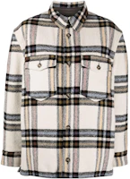 (Women) ISABEL MARANT ETOILE FW22 Plaid Single-Breasted Shirt Jacket Women Multicolor MA126922A013E23EC (Women) ISABEL MARANT ETOILE FW22 Plaid Single-Breasted Shirt Jacket Women Multicolor MA126922A013E23EC
