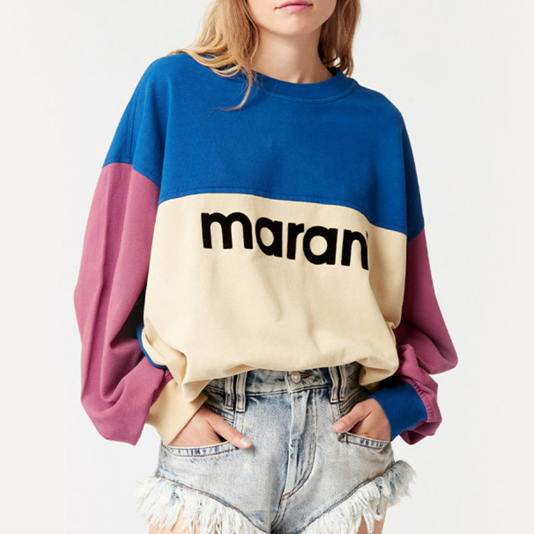 Lookbook (W) ISABEL MARANT ÉTOILE SS22 Sudadera Multicolor Estampada Mujer SW0338-22P050E