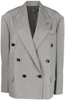 (W) イザベル マラン FW22 ダブルブレストブレザー グレー VE183122A014IGREY Buy (W) イザベル マラン FW22 ダブルブレストブレザー グレー VE183122A014IGREY