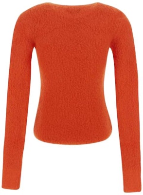 (W) 이자벨마랑 FW22 슬림핏 크루넥 스웨터 오렌지 레드 22HPU206822H038I11OR Lookbook (W) 이자벨마랑 FW22 슬림핏 크루넥 스웨터 오렌지 레드 22HPU206822H038I11OR