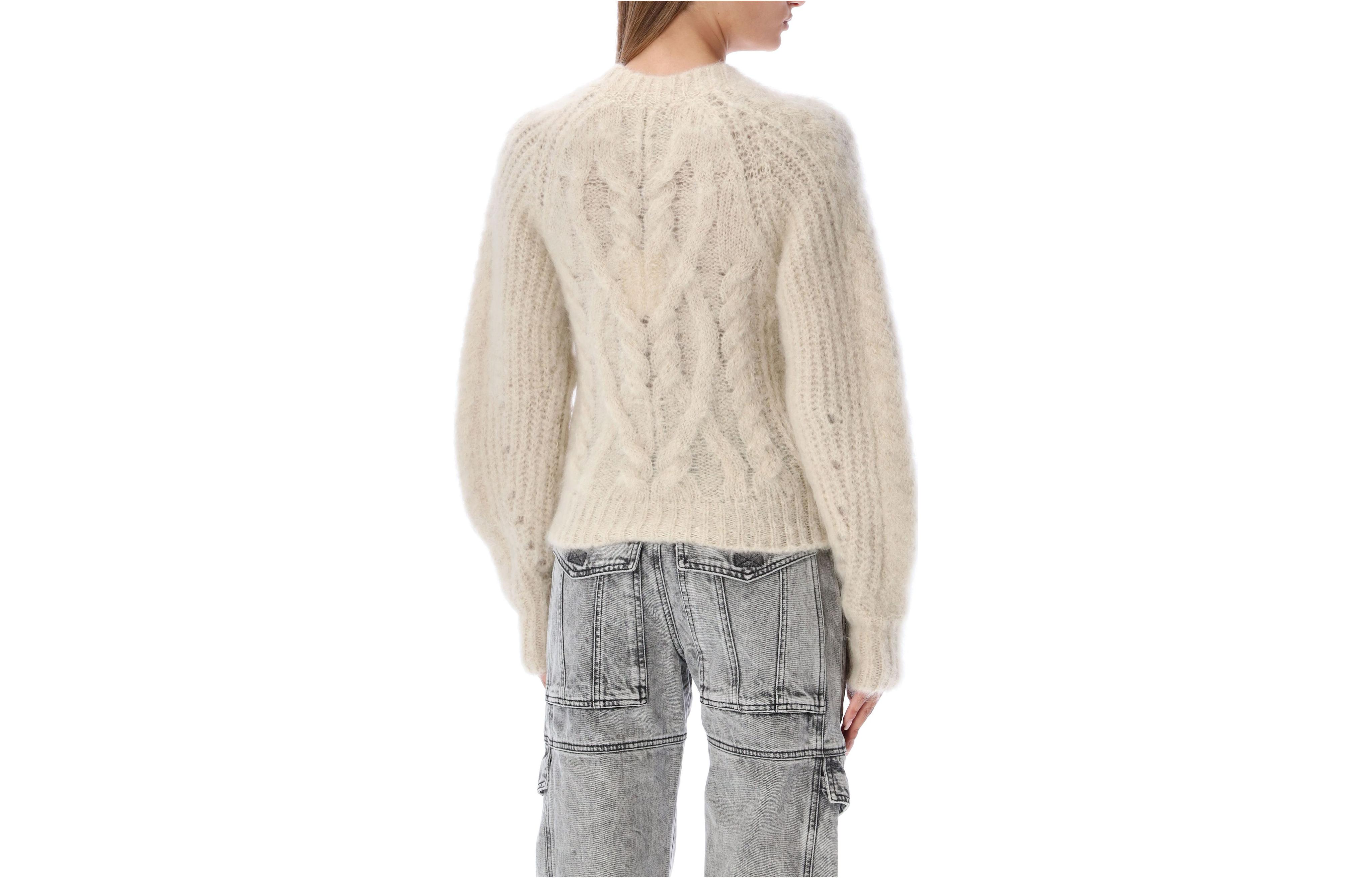 Lookbook (W) イザベルマラン FW22 ベージュ ニットセーター ソリッドホロウアウトデザイン 22HPU203322H039I-90BE