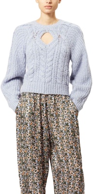 (W) イザベル マラン FW23 ノエリー ラベンダー フレンチ ニット プルオーバー セーター PU0213FA-A3L63I-NOELYS Lookbook (W) イザベル マラン FW23 ノエリー ラベンダー フレンチ ニット プルオーバー セーター PU0213FA-A3L63I-NOELYS