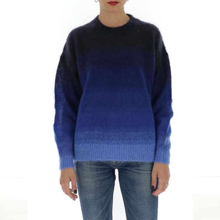 Lookbook (W) ISABEL MARANT Gradient Pullover Sweater Biru 21APU124421A049E-30NA