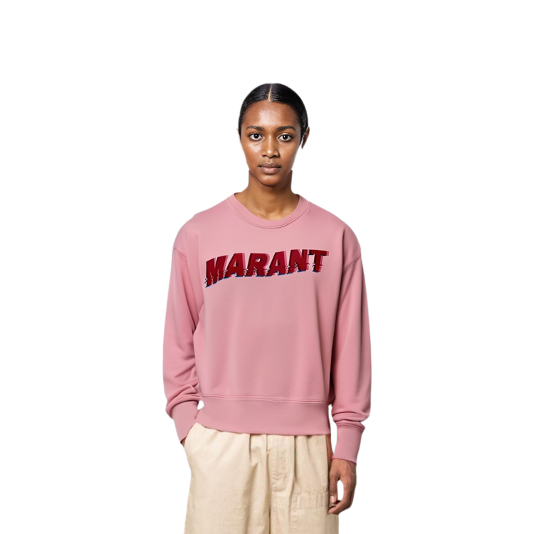 Shop (W) Sudadera ISABEL MARANT Pullover con Letras Estampadas 23PSW0011FAA1M82ELPPK