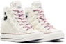 Lookbook (W) Isabel Marant x Converse Chuck 70 Wedge Tinggi 'Vanilla Putih' A10222C