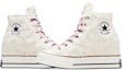 Shop (W) Isabel Marant x Converse Chuck 70 Wedge Tinggi 'Vanilla Putih' A10222C
