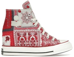 (Women) Isabel Marant x Converse Chuck 70 Wedge Platform High 'Red Bandana Scarf' A14802C (Women) Isabel Marant x Converse Chuck 70 Wedge Platform High 'Red Bandana Scarf' A14802C
