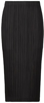 (W) ISSEY MIYAKE 高腰直筒休閒長裙 黑色 PP33JG375-15 Buy (W) ISSEY MIYAKE 高腰直筒休閒長裙 黑色 PP33JG375-15