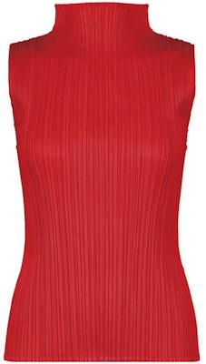 (W) ISSEY MIYAKE 實色百褶修身無袖高領上衣。 PP55JK802-24 Order (W) ISSEY MIYAKE 實色百褶修身無袖高領上衣。 PP55JK802-24