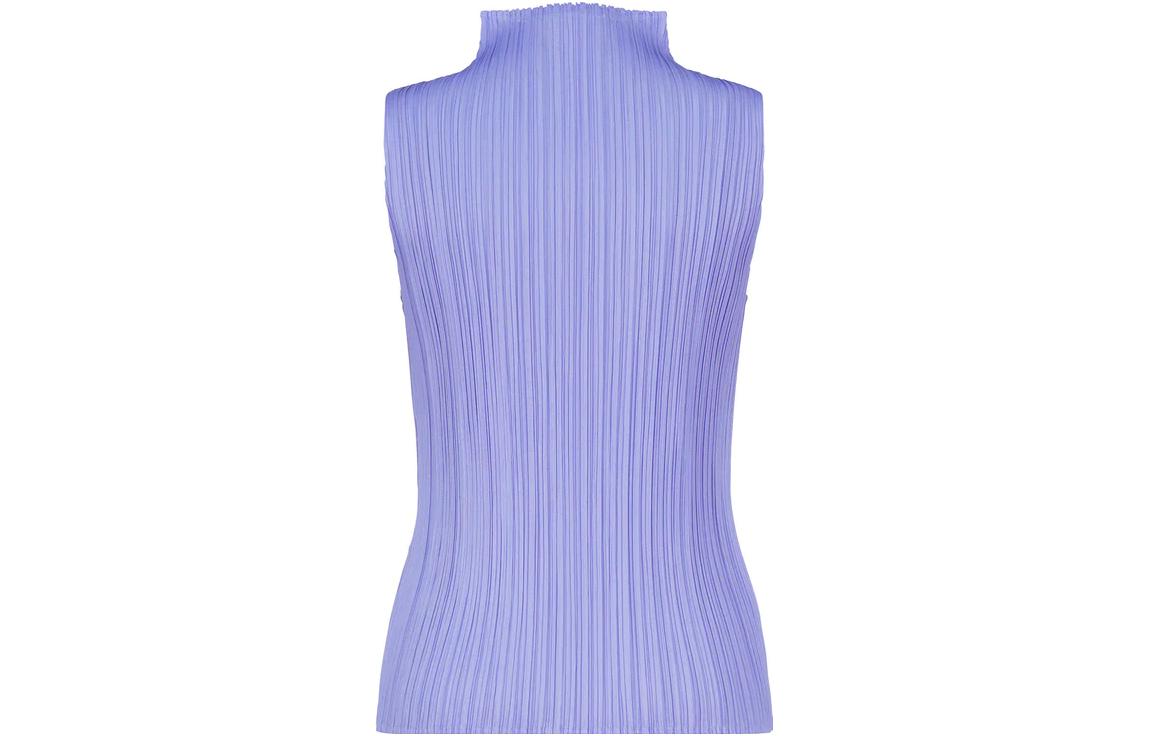 Purchase (W) ISSEY MIYAKE 實色百褶修身無袖高領上衣。 PP55JK802-24