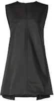 (Women) ISSEY MIYAKE Slim Fit Black Zip-Up Tank Top IM33FE006-15 (Women) ISSEY MIYAKE Slim Fit Black Zip-Up Tank Top IM33FE006-15