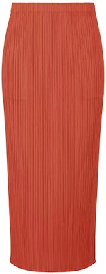 (W) ISSEY MIYAKE 女士橙紅色百褶針織長裙 PP41JG146-26 Buy (W) ISSEY MIYAKE 女士橙紅色百褶針織長裙 PP41JG146-26