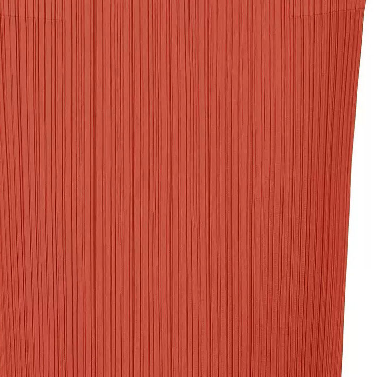 Purchase (W) ISSEY MIYAKE 女士橙紅色百褶針織長裙 PP41JG146-26