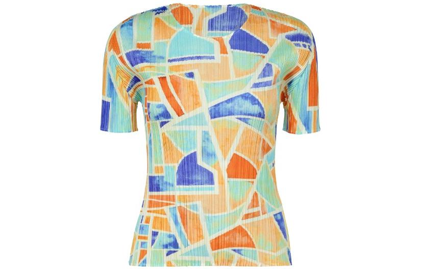 Order (W) ISSEY MIYAKE SS23 百褶圖案印花T恤 多色款式 PP31JK721-35