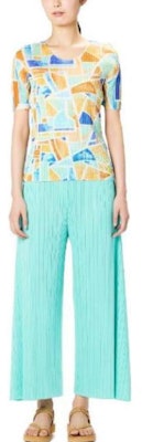 (W) ISSEY MIYAKE SS23 百褶圖案印花T恤 多色款式 PP31JK721-35 Lookbook (W) ISSEY MIYAKE SS23 百褶圖案印花T恤 多色款式 PP31JK721-35