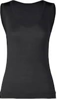 (Women) ISSEY MIYAKE SS24 Slim Fit Crew Neck Pullover Tank Top Black IM48JK202-15 (Women) ISSEY MIYAKE SS24 Slim Fit Crew Neck Pullover Tank Top Black IM48JK202-15