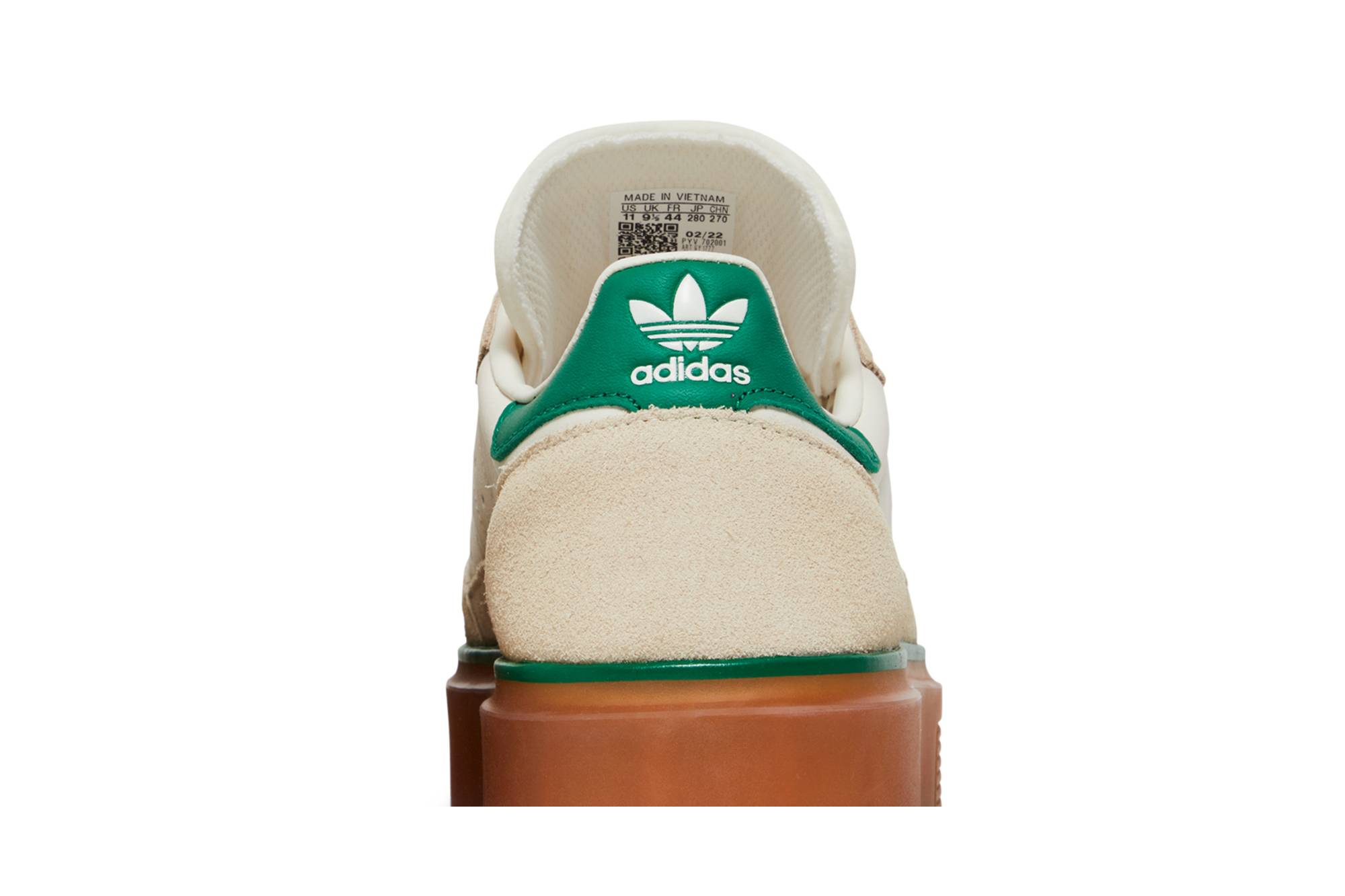 Sizing (W) Ivy Park x adidas Super Sleek 3 Strap 'Wonder White Gum' (WMNS) - Putih Gum Wanita GY1777