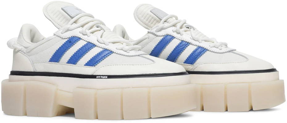 (W) Ivy Park x adidas Super Sleek ''Blanc Bleu Royal'' GZ3890 1