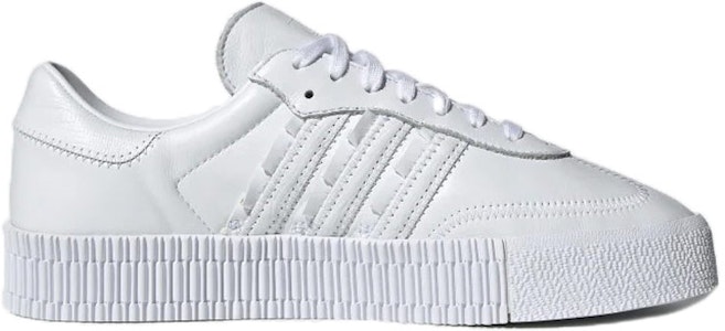 adidas originals Samba 復古運動 輕便防滑 低筒 板鞋 女款 白 Order adidas originals Samba 復古運動 輕便防滑 低筒 板鞋 女款 白