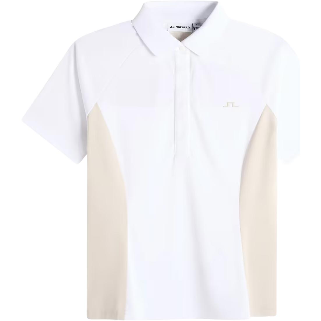 (Women) J.Lindeberg Colorblock Short Sleeve Golf Polo Shirt GWJT16395-0000