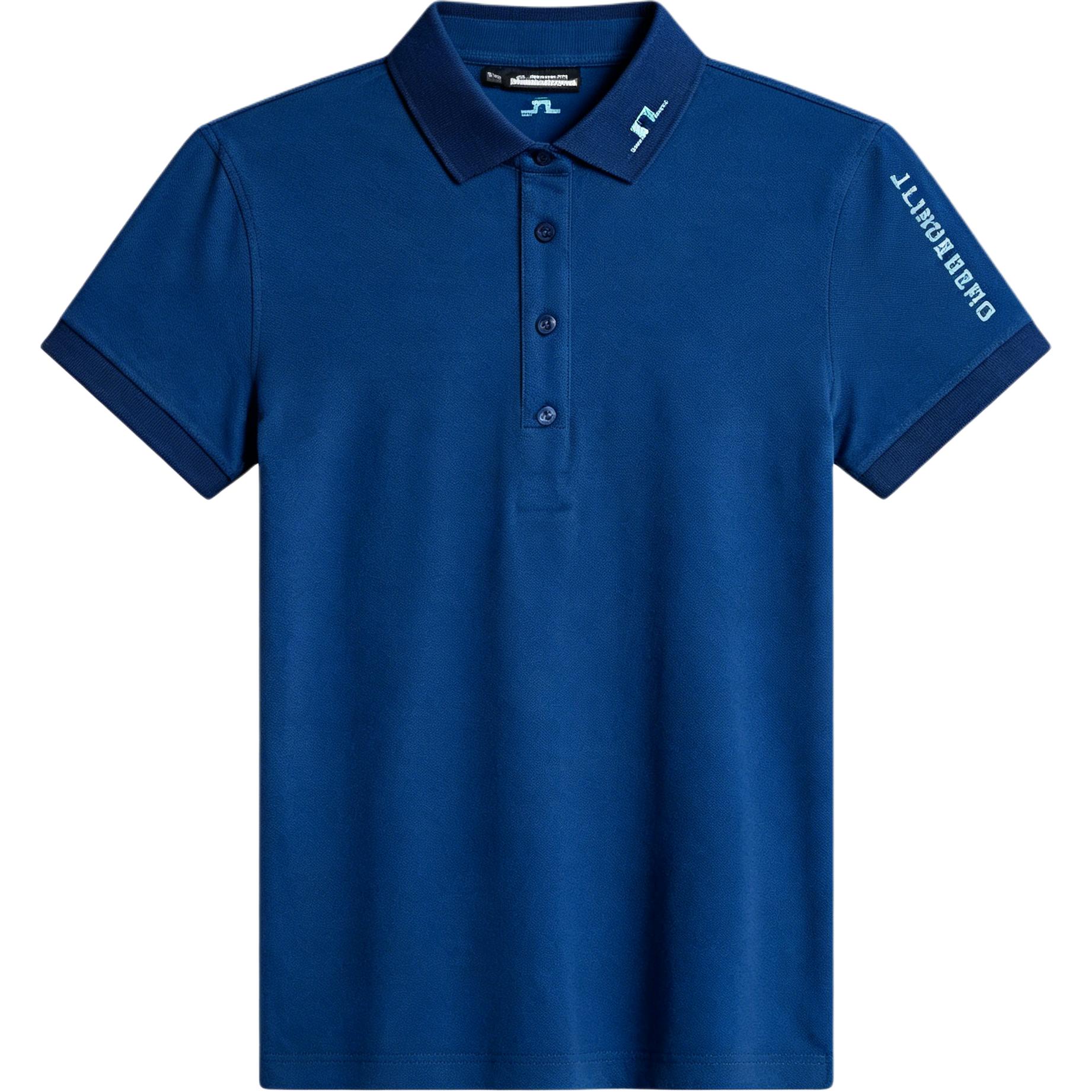 (Women) J.Lindeberg Lightweight Short Sleeve Golf Shirt - Comfortable Fit 52433Z017