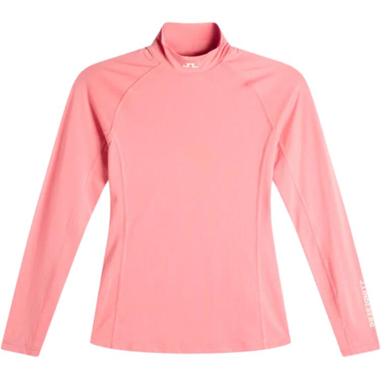 (Women) J.Lindeberg Pullover Golf Jacket with Mock Neck and Raglan Sleeves. GWJT14827-S226
