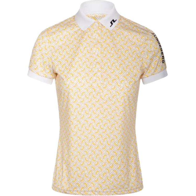 (Women) J.Lindeberg Quick-Dry Golf Polo Shirt with Ribbed Collar GWJT06827-A023