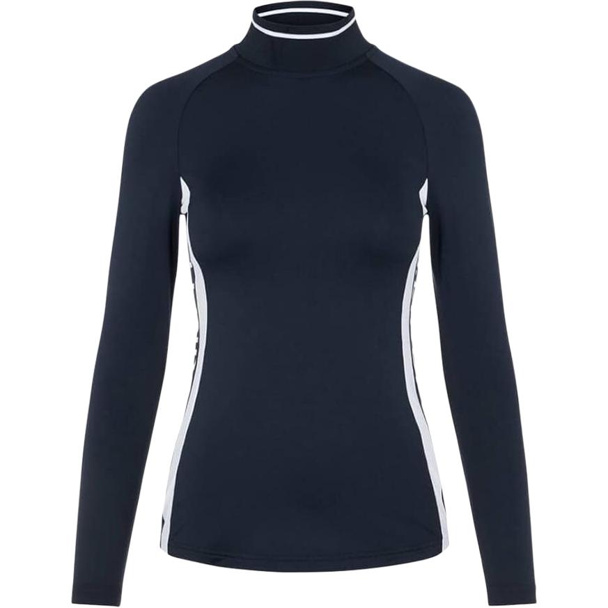 (Women) J.Lindeberg Slim-Fit Long-Sleeve Moisture-Wicking Golf Shirt GWJT04632-6855
