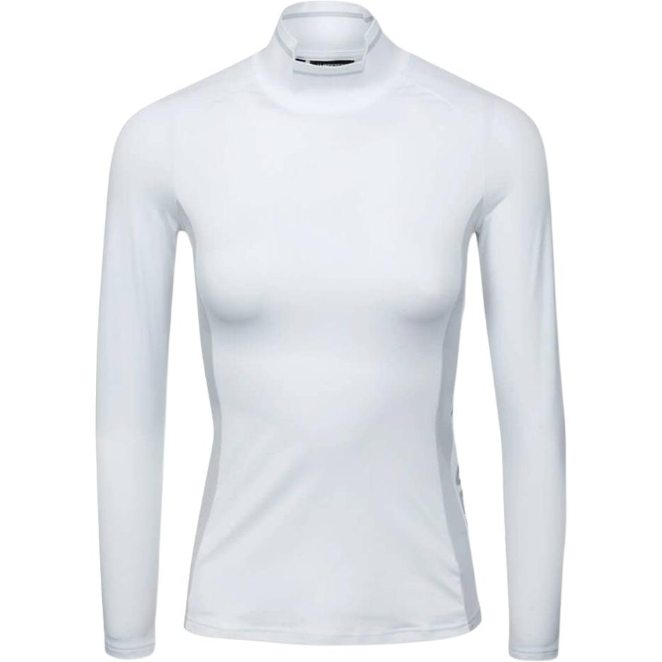 (Women) J.Lindeberg Slim Fit Long Sleeve Golf Shirt with Logo GWJT04632-0000