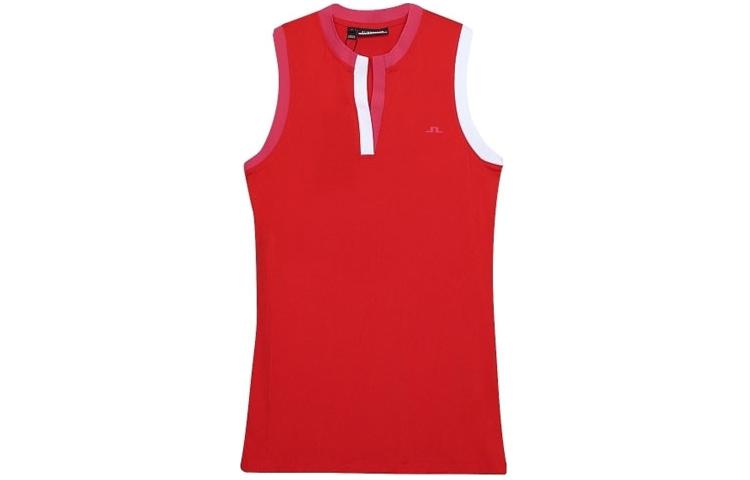 (Women) J.Lindeberg Slim Fit Sleeveless Pullover Tank Top - Red GWJT08093-G135