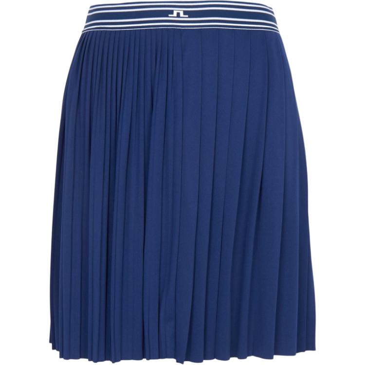 (Women) J.Lindeberg Solid Pleated Golf Skirt Adjustable Fit GWSD163780341