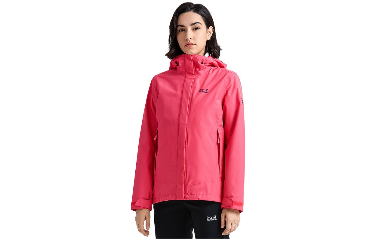 (Women) Jack Wolfskin  Outdoor Windproof Fleece 3-in-1 Jacket with Logo 5118483 圖 2