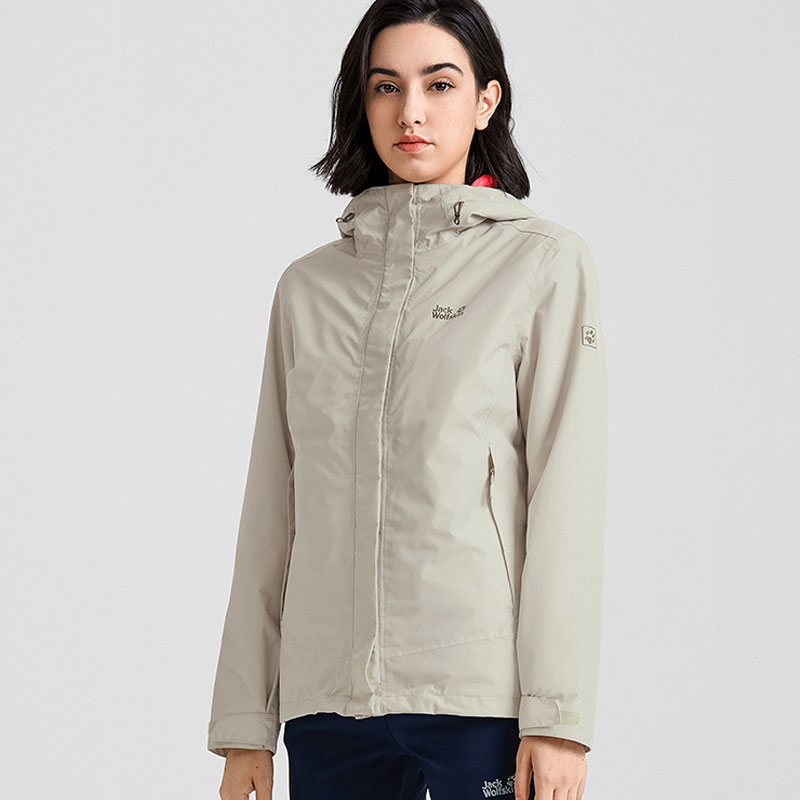 (Women) Jack Wolfskin  Outdoor Windproof Fleece 3-in-1 Jacket with Logo 5118483 圖 8