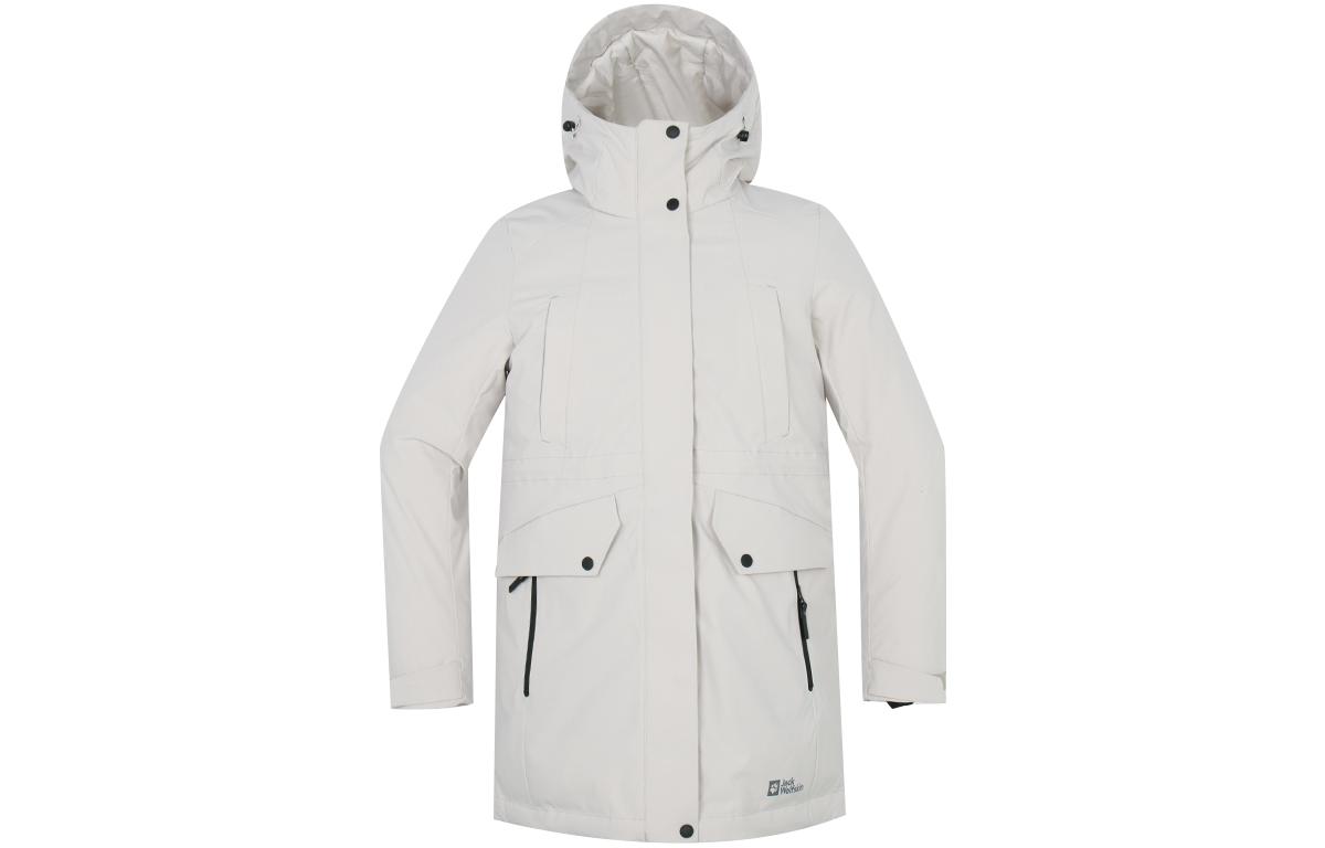 (Women) Jack Wolfskin  Windproof Hooded Down Jacket - Urban Outdoor Series 5222121