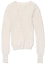 Purchase (Women) Jacquemus Asymmetric Fitted Round-Neck Cardigan Knit Sweater. 23H202KN002