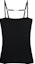 Order (Women) Jacquemus Black Solid Ribbed Knit Slim-Fit Tank Top 241KN354-2355-990