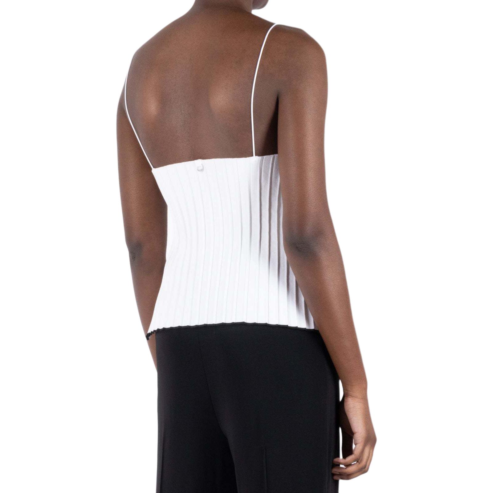 Lookbook (W) Jacquemus Colorblock Spaghetti Strap Cami Putih - Fitted Top 24E241KN378-2358100