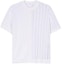 Buy (Women) Jacquemus Contrast Knit Panel White Short Sleeve T-Shirt. 241KN4592379110