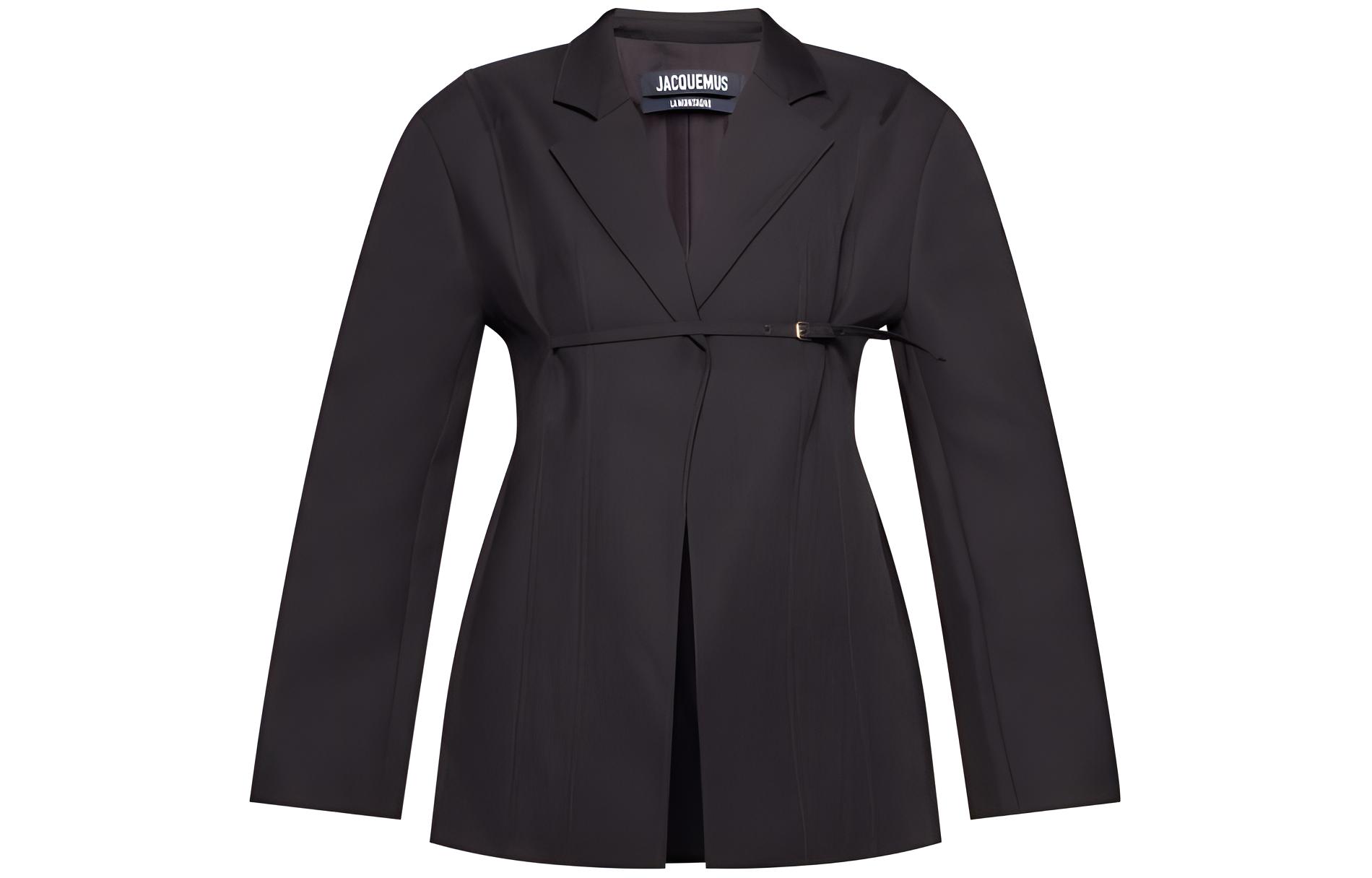 (Women) Jacquemus  Solid Color Blazer Jacket Black 213JA10-213-127990