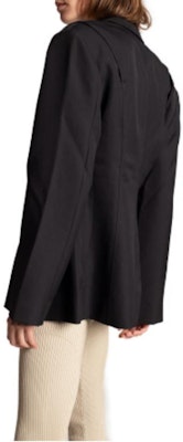 (Women) Jacquemus Solid Color Blazer Jacket Black 213JA10-213-127990 Purchase (Women) Jacquemus Solid Color Blazer Jacket Black 213JA10-213-127990