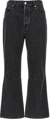 (W) Jacquemus 黑色水洗拉链喇叭牛仔裤 24E241DE0351515990 Order (W) Jacquemus 黑色水洗拉链喇叭牛仔裤 24E241DE0351515990