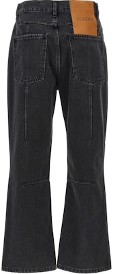 (W) Jacquemus 黑色水洗拉链喇叭牛仔裤 24E241DE0351515990 Lookbook (W) Jacquemus 黑色水洗拉链喇叭牛仔裤 24E241DE0351515990