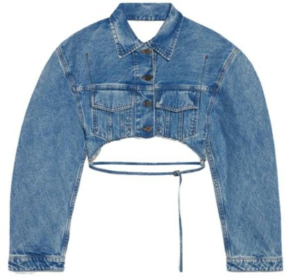 (Women) Jacquemus Distressed Washed Loose-Fit Denim Jacket. 233DE021-101531A Buy (Women) Jacquemus Distressed Washed Loose-Fit Denim Jacket. 233DE021-101531A