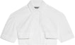 Buy (Women) Jacquemus La Chemise Courte Bari Short Sleeve Casual Shirt Women White 241SH054-1454-100