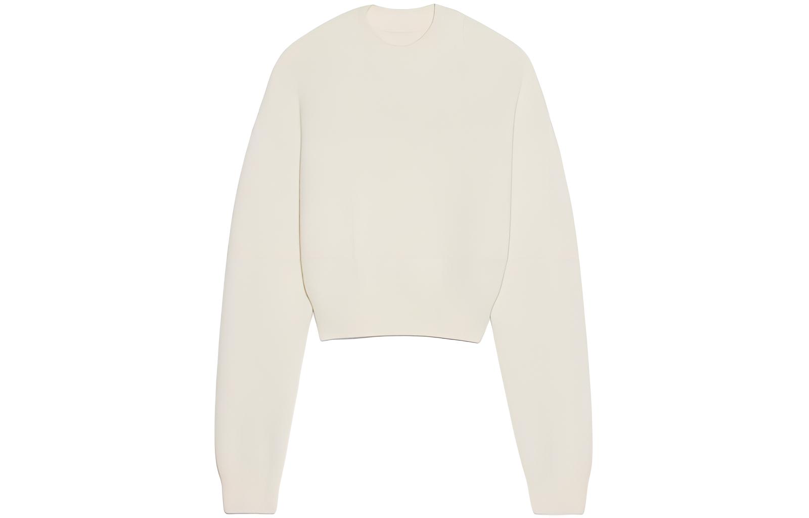 (Women) Jacquemus La Maille Les Classiques  Crewneck Sweater Light Beige. 241KN353-2329-130