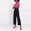 Lookbook (Women) Jacquemus Le Pantalon Santon Black Cropped Straight-Leg Trousers. 213PA02213127990
