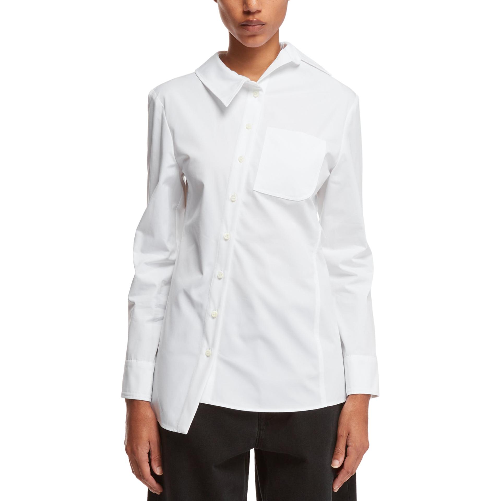 Lookbook (W) Jacquemus Kemeja Putih Oversized Lengan Panjang Wanita. 24E241SH062-1520100