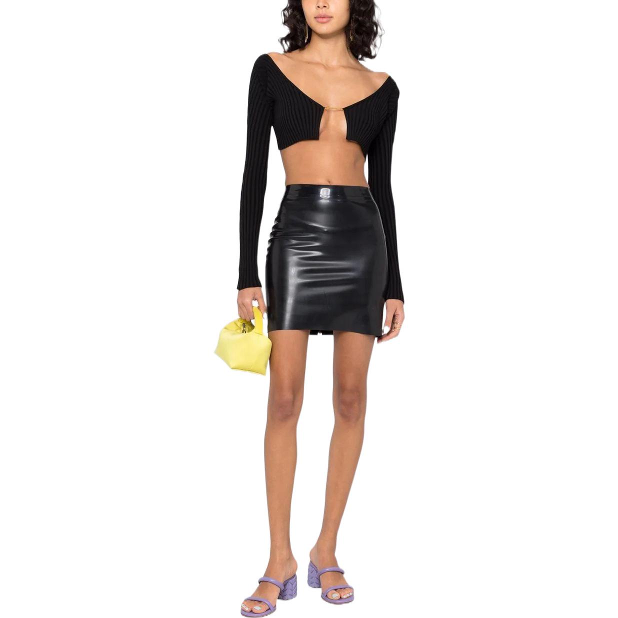 Lookbook (W) ジャックムス SS22 ブラックチェーンクラップニットセーター. 213KN1082190990