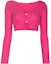 Buy (Women) Jacquemus SS22 Solid Color Cropped Knit Top Pink Purple 21H213KN203-2360