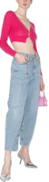 Lookbook (Women) Jacquemus SS22 Solid Color Cropped Knit Top Pink Purple 21H213KN203-2360